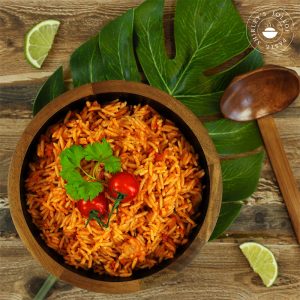 Read more about the article Shirley’s Vegan Jollof Rice Recipe