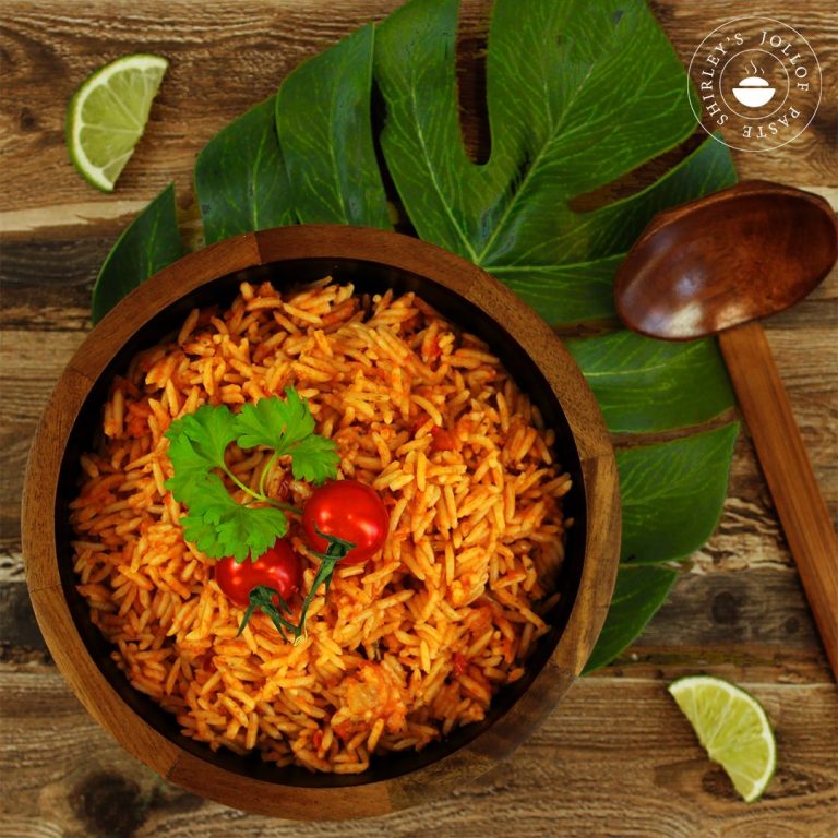 Read more about the article Shirley’s Jollof Rice with Chicken Recipe